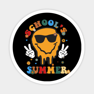 Last Day Of School Schools Out For Summer Teacher Magnet